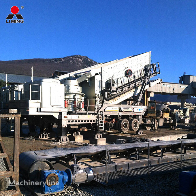concasseur à cône Liming 300tph Cone and Screen Mobile Crusher Portable Concrete Crushing neuf