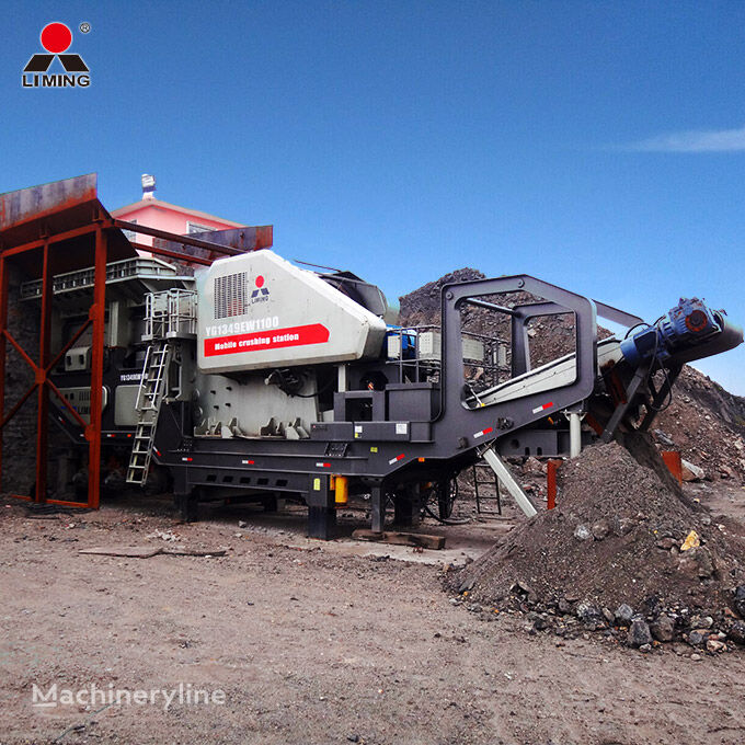 concasseur à mâchoires Liming mobile granite limestone gravel jaw crusher,Factory price Aggreg neuf