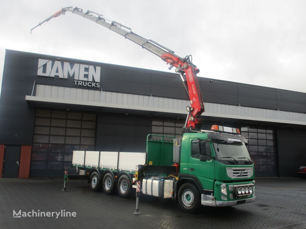 grue mobile Volvo FM 500 8x4 ( Tridem ) FASSI F 455 Axp.27 + JIB