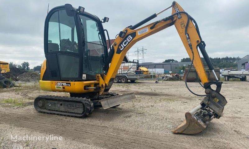 mini-pelle JCB 8018cts 721 mot/h!