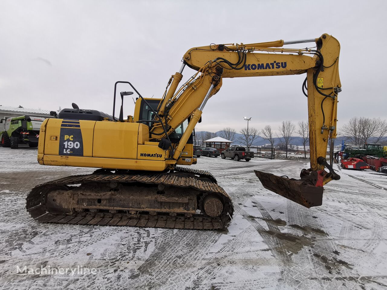 pelle sur chenilles Komatsu PC 190 LC