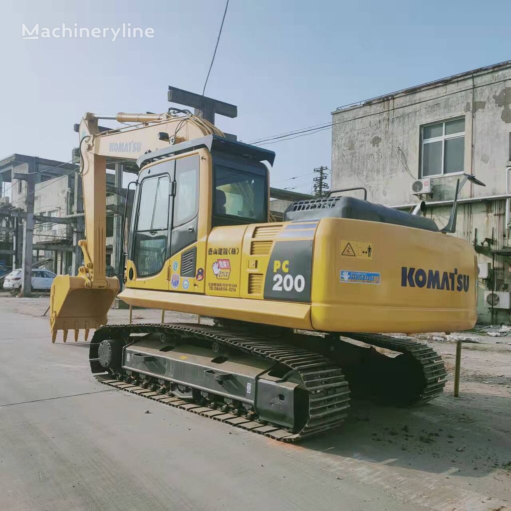 pelle sur chenilles Komatsu PC200