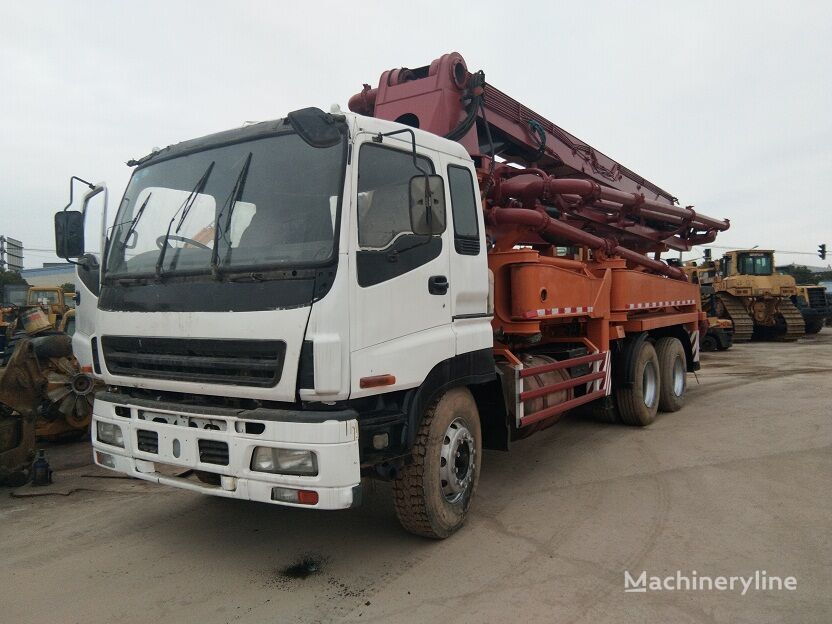 pompe à béton Sany  sur châssis Isuzu