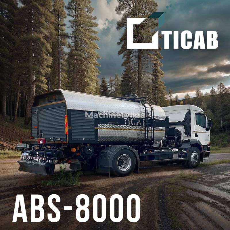 répandeuse Ticab Bitumen Sprayer ABS-8000 neuve
