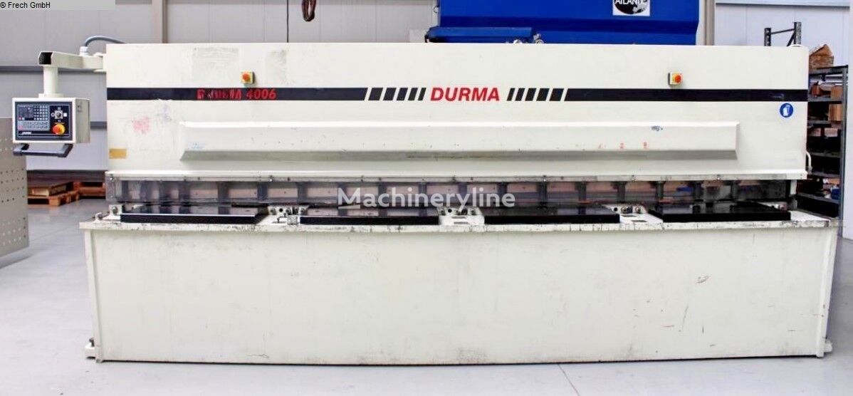 cisaille guillotine Durma DHGM 4006