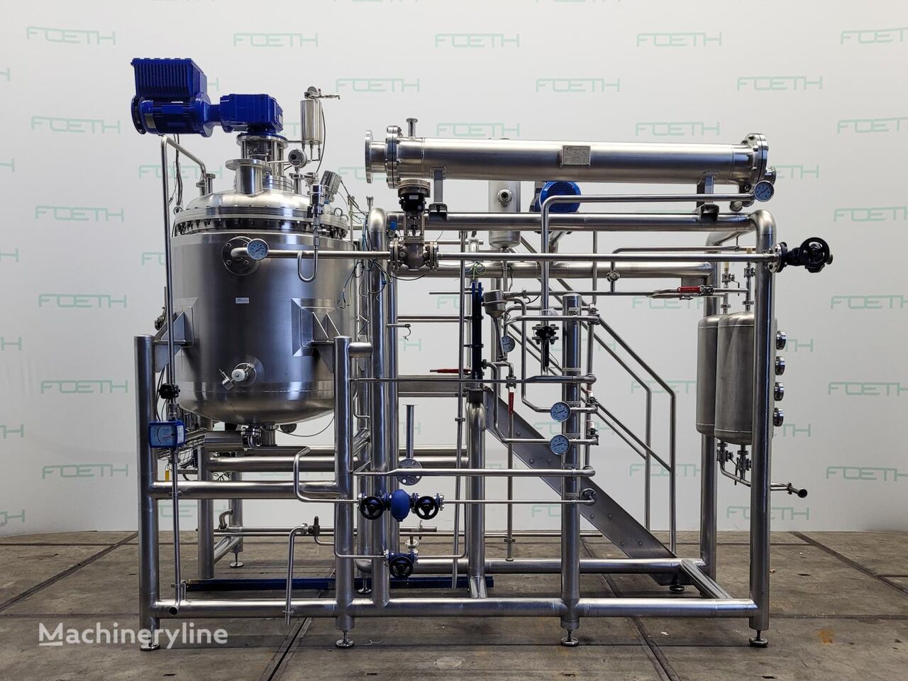 distillateur E&E Verfahrenstechnik 500 Ltr. - evaporation system - Distillati