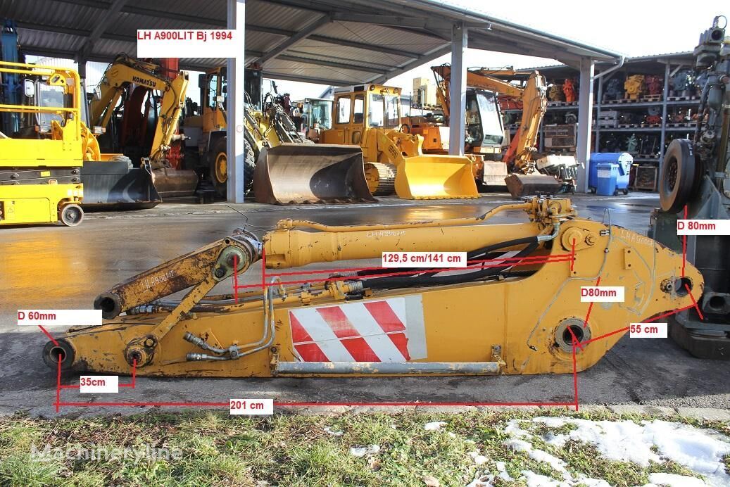 bras de grue Liebherr A 900 LIT pour excavateur Liebherr A 900 LIT