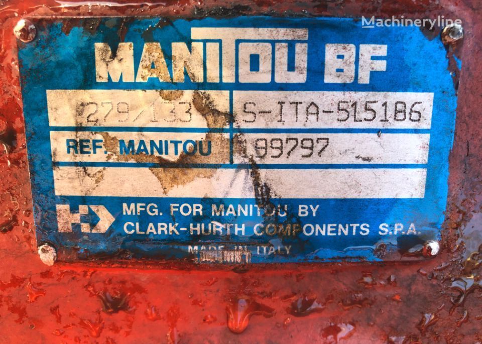 essieu moteur Manitou Most 302/279/207 | s-ita-515255 | pour chargeuse sur pneus Manitou